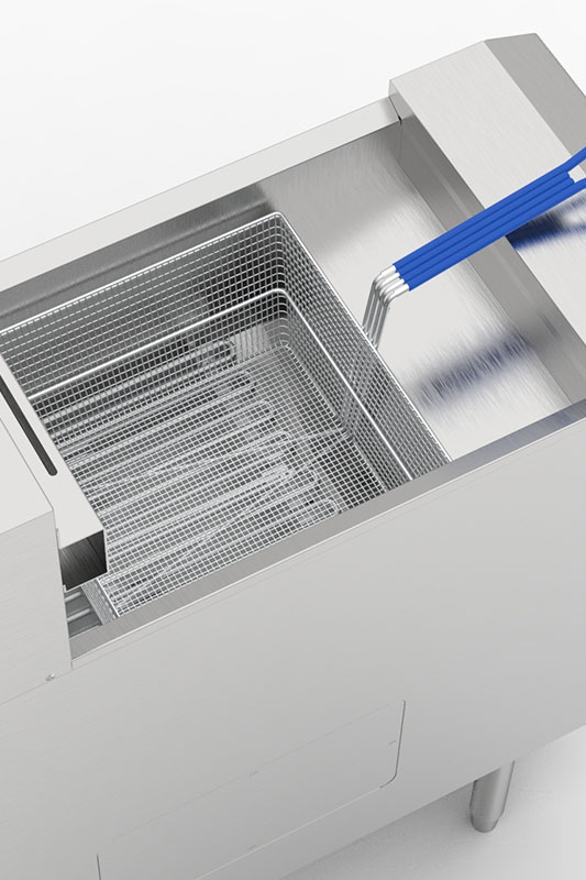 觸摸屏單缸電炸鍋